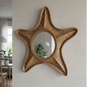 Aluminium Starfish Mirror