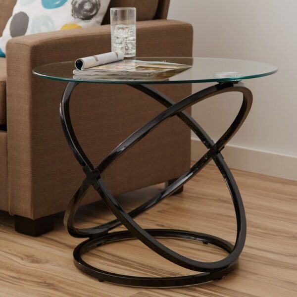 Powder Coated Iron Side Table