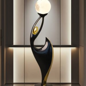 Dancing Lady Luxury Moon Lamp