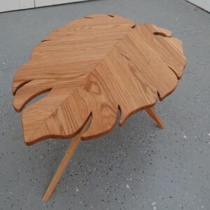 Wooden Leaf Coffee Table