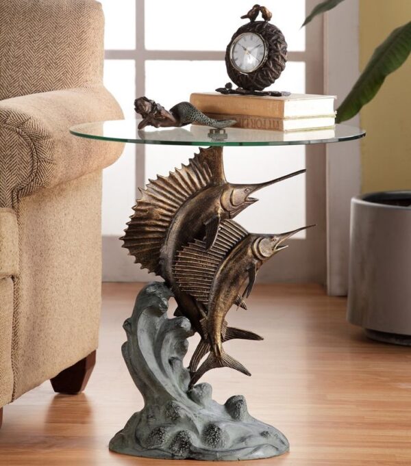 Marlin and Sailfish End Table