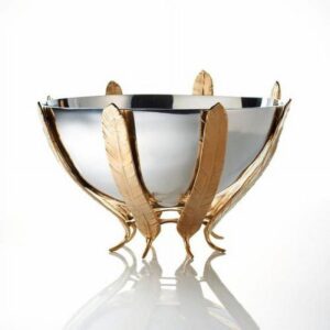 Silver And Gold Plated Bowl