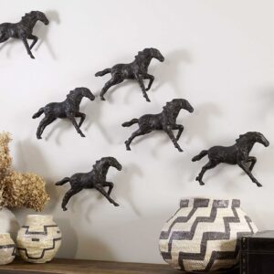 Horse Sculptures for Wall Decor