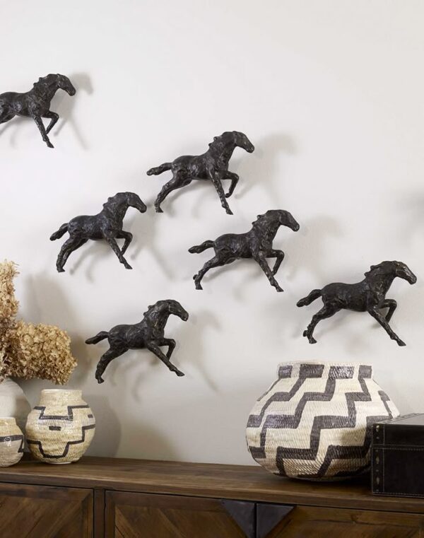 Horse Sculptures for Wall Decor