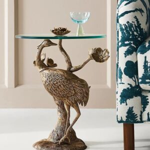 Anthropologie Mira Bird Side Table
